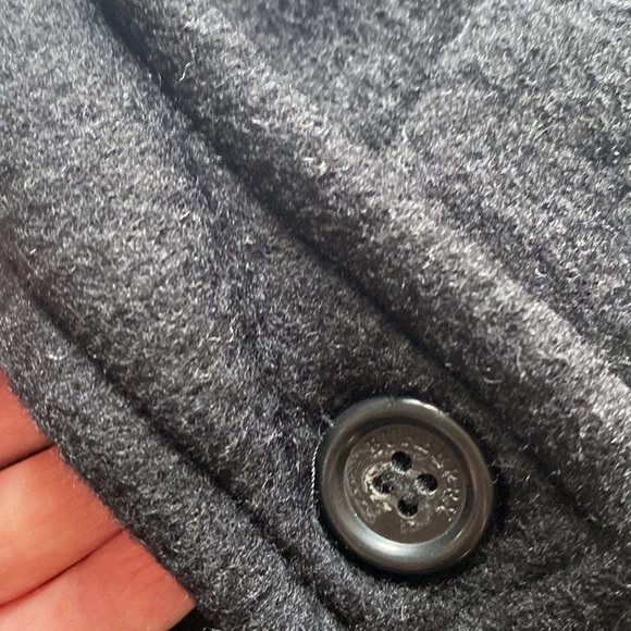 Vintage Burberry London Wool Duffle Coat with Hood Novacheck Lining - Picture 14 of 16